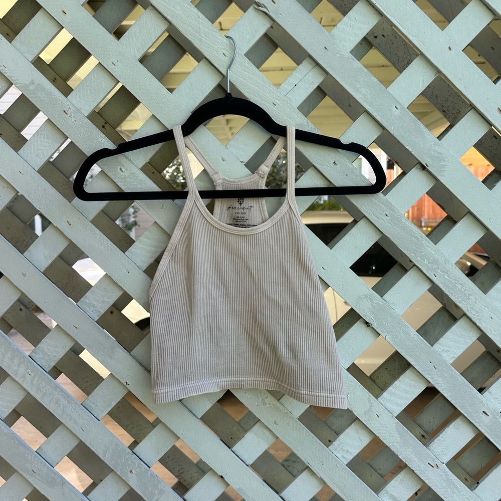 Free people Happiness Runs Crop Tank - Picture 5 of 7
